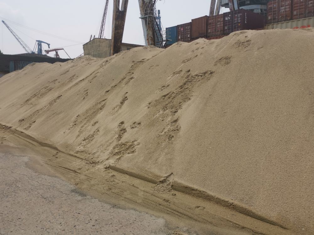 海砂（散装）一批，重量约1020.91公吨