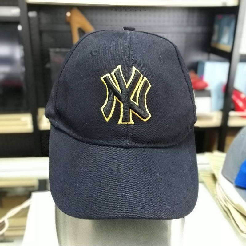 MLB洋基队棒球帽 黑色（金标）