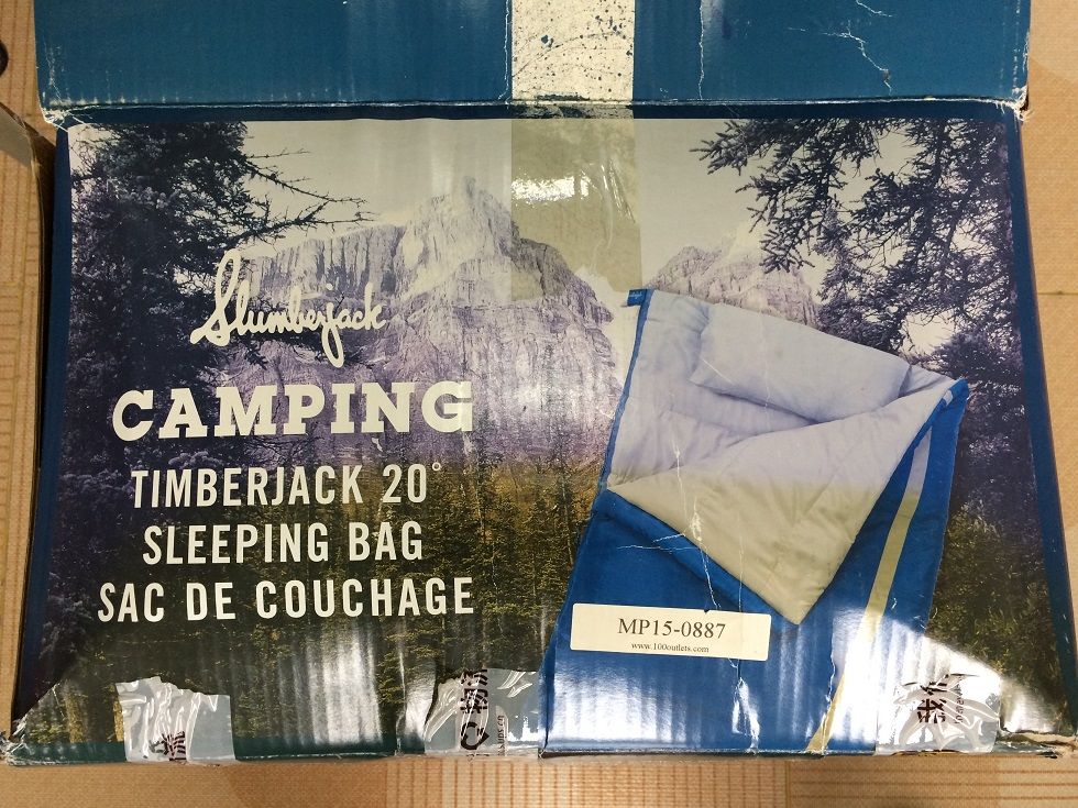 美国Slumberjack 户外野营保暖睡袋 蓝色 203*86cm